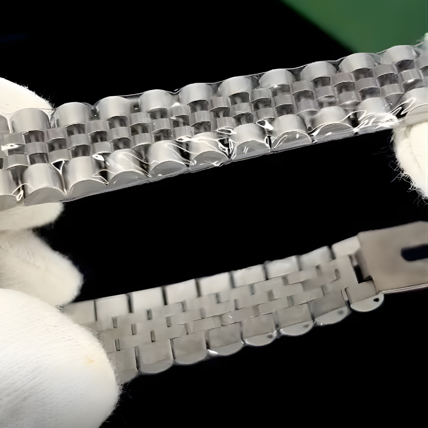 Luxury Stainless Steel Automatic Watch – Blue Dial, Date Display, Premium Jubilee Bracelet