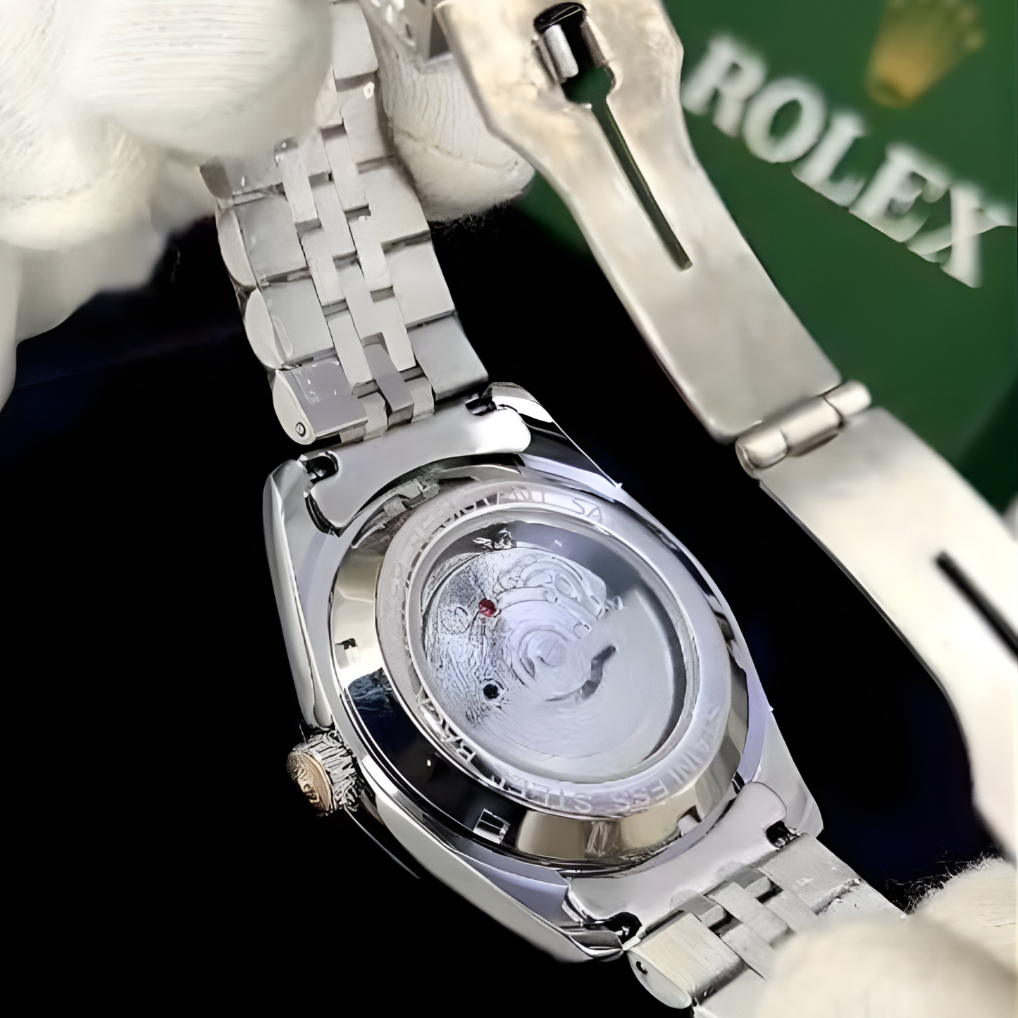 Luxury Stainless Steel Automatic Watch – Blue Dial, Date Display, Premium Jubilee Bracelet